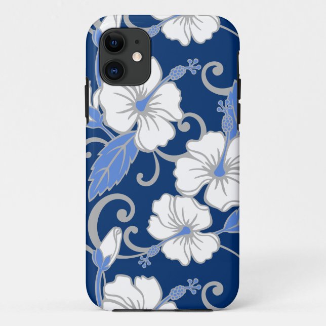 POLYNESISCHE TRAUME (BLAU) Case-Mate iPhone HÜLLE (Rückseite)