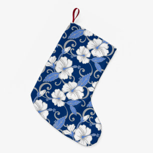 POLYNESISCHE TRAUME (BLAU) KLEINER WEIHNACHTSSTRUMPF