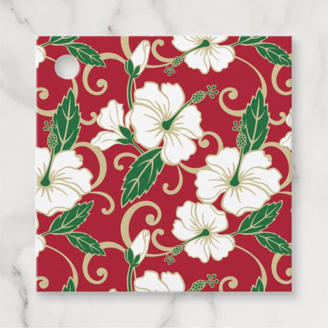 POLYNESISCHE TRAUME (CHRISTMAS) GESCHENKANHÄNGER (Vorderseite)
