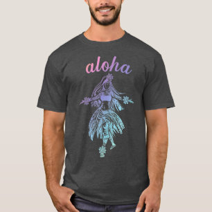 Polynesischer Aloha Tribal Hula Dancer Shirt Hawai