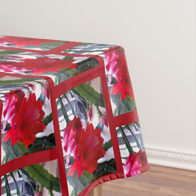 POLYNESISCHER DRACHENKAKTUS NACHTBLÜTE  TISCHDECKE (Beispiel)