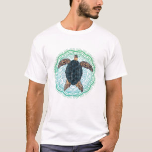 Polynesischer Tattoo Animal Mandala Maori Hawaiian T-Shirt