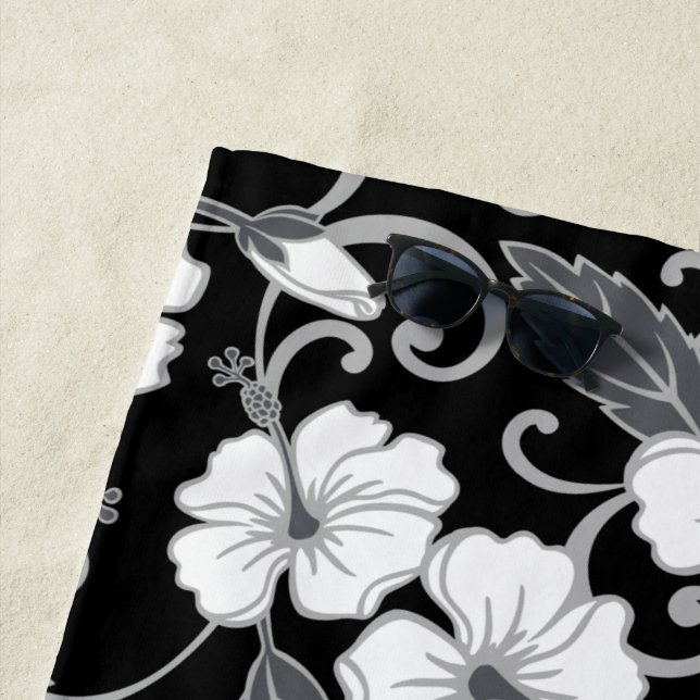 POLYNESISCHER TRAAM (SCHWARZ) STRANDTUCH (Beispiel)