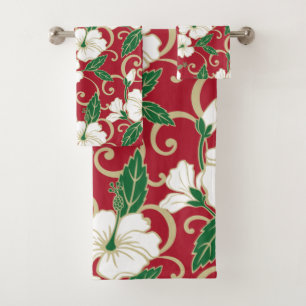 POLYNESISCHER TRÄUM (CHRISTMAS) BAD TOWEL SET