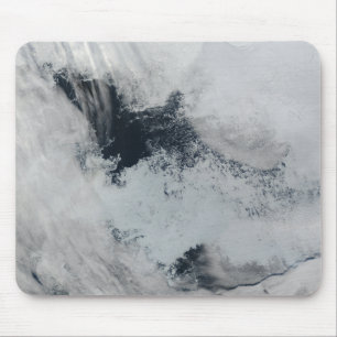 Polynya (offenes Wasser) im Beaufort Meer Mousepad