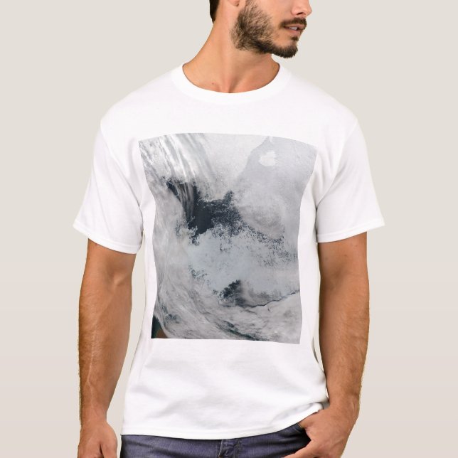 Polynya (offenes Wasser) im Beaufort Meer T-Shirt (Vorderseite)