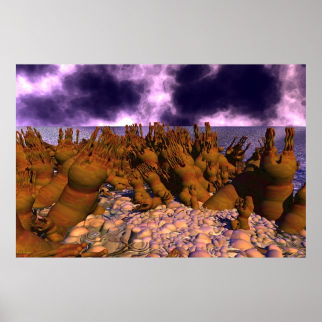 Polyp Shoal Poster (Vorne)