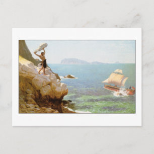 Polyphemus der Zyklops von Jean-Leon Gerome Postkarte