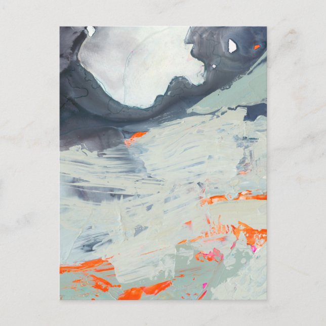 Polyphonisches Meer - Beige Postkarte (Vorderseite)