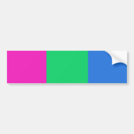Polysex Pride Flag Autoaufkleber