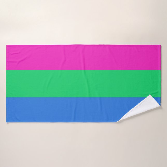 Polysex Pride Flag Badehandtuch (Badehandtuch)