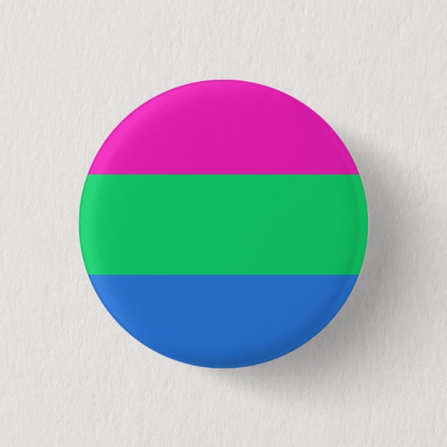 Polysex Pride Flag Button (Vorderseite)