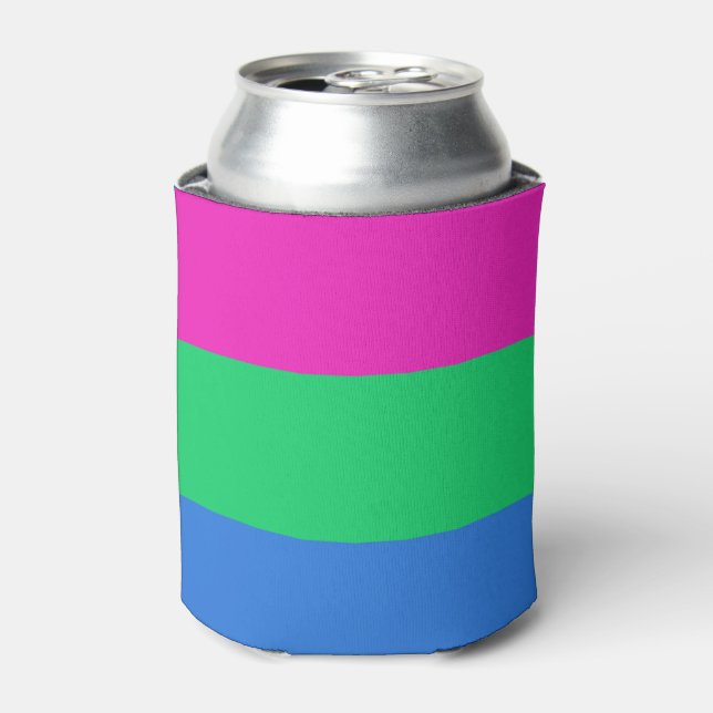 Polysex Pride Flag Dosenkühler (Kanne Vorderseite)