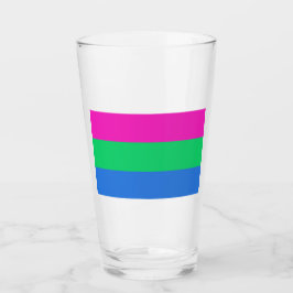 Polysex Pride Flag Glas