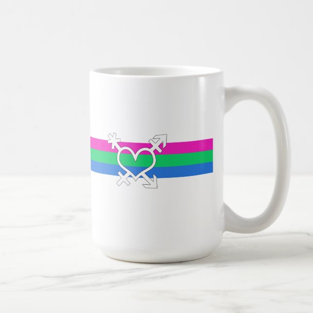 Polysex Pride Flag Kaffeetasse (Rechts)