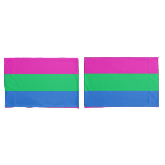 Polysex Pride Flag Kissenbezug (Vorderseite-Set)