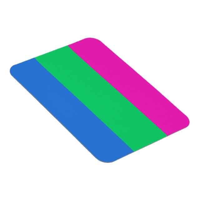 Polysex Pride Flag Magnet (Rechte Seite)
