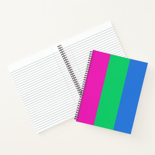 Polysex Pride Flag Notizbuch (Innenseite)