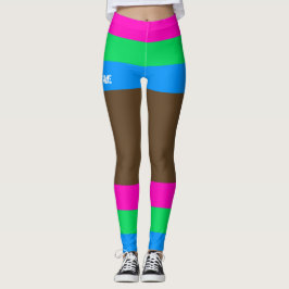 Polysexual Pride Imitate Shorts & Legs Leggings