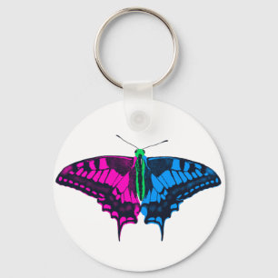 Polysexual Stolperflagge Frack Butterfly Schlüsselanhänger