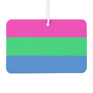 Polysexualitäts-Stolzflagge Autolufterfrischer