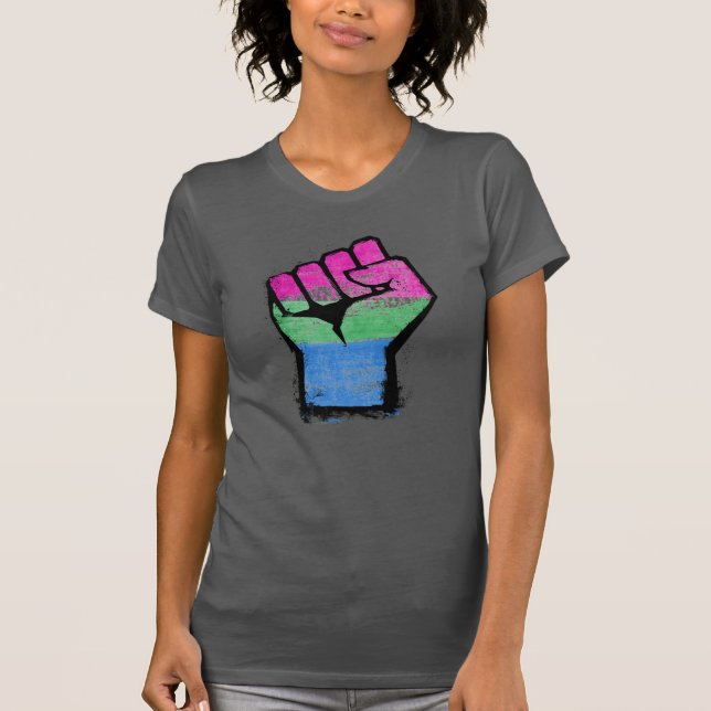 Polysexuelle Faust T-Shirt (Vorderseite)