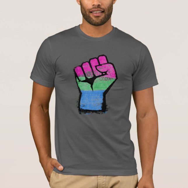Polysexuelle Faust T-Shirt (Vorderseite)