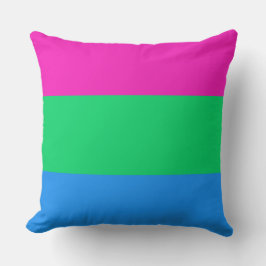 Polysexuelle Flagge Kissen