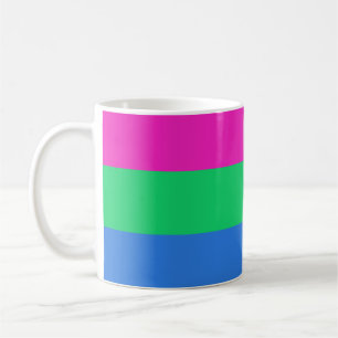 Polysexuelle Pride-Flagge Tasse