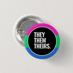 Polysexuelle Stolz Button