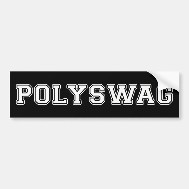 Polyswag Autoaufkleber (Vorne)