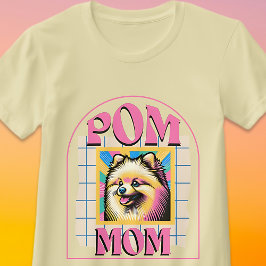 Pom Mama Dog Mama Shirt Geschenk für Spitz Besitze