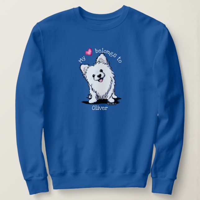 Pom Mama Ladys Performance Micro Fiber Singlet Sweatshirt (Design vorne)