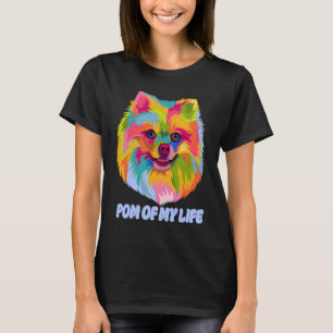 Pom meines Lebens Pomeranian Pom Pom Humor Hund T-Shirt
