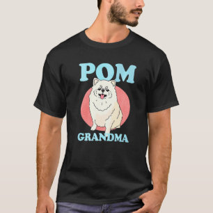 Pom Oma Hundebesitzerin Pomeranian T-Shirt