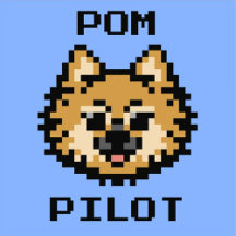 Pom Pilot (Orange/Blau) -