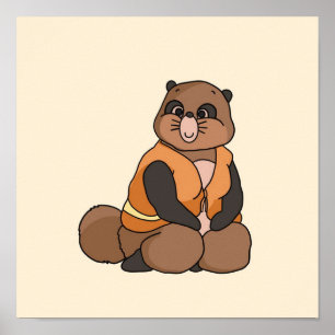 Pom Poko Movie Okiyo Poster