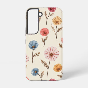 Pom-Pom-Blumen-Samsung-Galaxy-Hülle Samsung Galaxy Hülle
