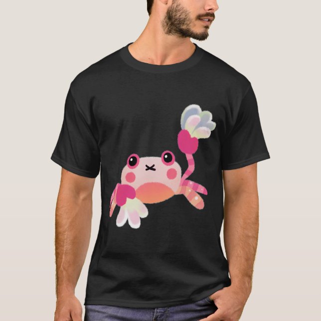 Pom-Pom-Krabbe T-Shirt (Vorderseite)