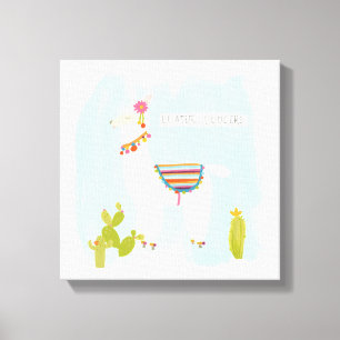 Pom Pom Lama Rama- Llater Llosers Leinwanddruck