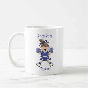 Pom-Pom Power Brunet Tasse