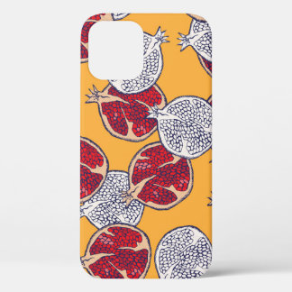 Pomegranat Gezeichnet: Handgemachte Vintage Muster Case-Mate iPhone Hülle