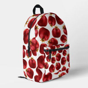 Pomegranat Muster Bedruckter Rucksack