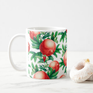 Pomegranat Muster Kaffeetasse