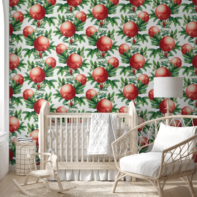 Pomegranat Muster Tapete (Kinder)