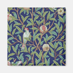 Pomegranat und Little Bird, William Morris Magnet