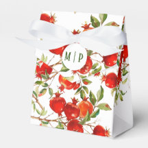 Pomegranat Wasserfarbe Thema Helle Farben