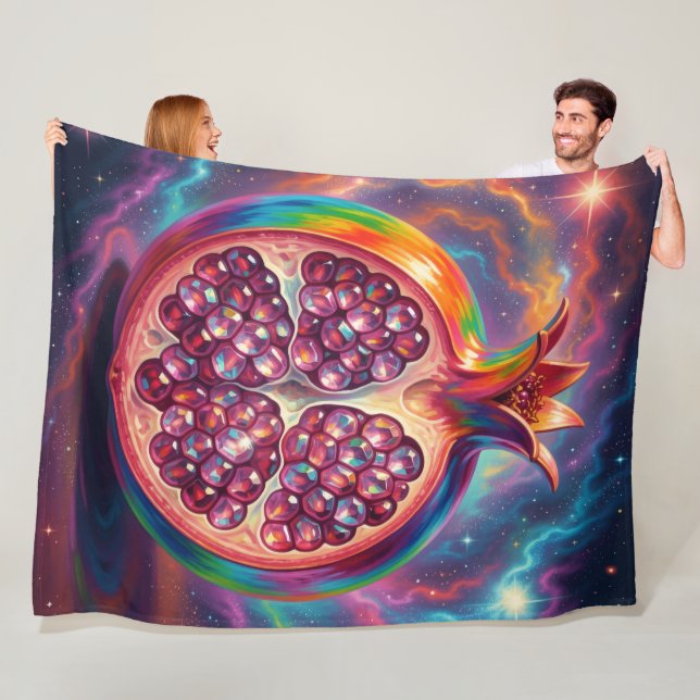 Pomegranate´1 Fleecedecke (Beispiel)