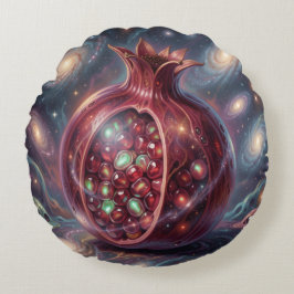 Pomegranate´8 Rundes Kissen