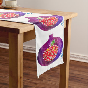 Pomegranate Apple Rosh Hashana Tischläufer